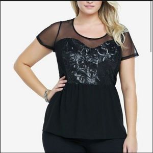 Torrid sequin top
